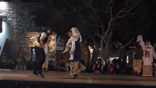 Traditional Greek dancing Paros Greece