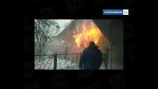В деревне Игнатово сгорел жилой частный дом