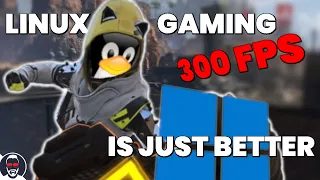 LINUX BEATS WINDOWS IN GAMING (Apex Legends demo in 1440p)