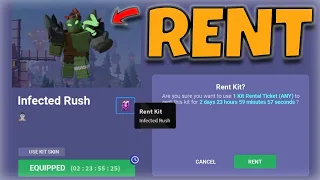 Renting Infected Kit... | Roblox Bedwars