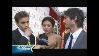 Paul Wesley & TVD CAST interview at the 50th Monte Carlo TV Festival 2010/6/10