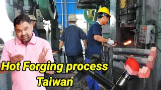 Hot Forging process in Taiwan & how to make big size Hex HD screws/bolt #hotforging #fasteners 2023