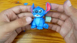 Sculpt "Stich" from polymer clay