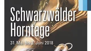 Schwarzwälder Horntage 2018 - Hagen Bleeck