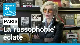 Diaspora russe à Paris : vandalisme, insultes... La 'russophobie' éclate • FRANCE 24