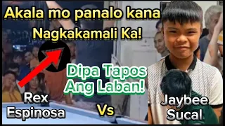 Yung Akala mo Panalo kana! Ngkakamali Ka! Jaybee Sucal 🆚 Rex Espinosa Race12