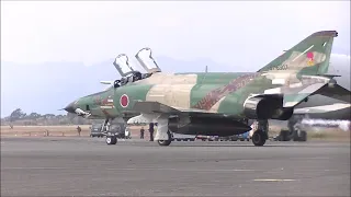 【音量注意！】最前列で撮影・RF-4Eのエンジン始動＆離陸からエンジン停止まで