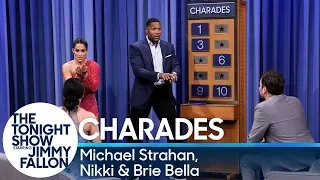 Charades with Michael Strahan, Nikki and Brie Bella