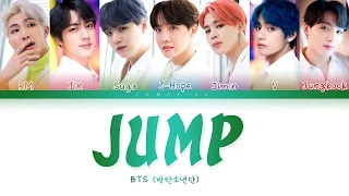 [Kara Kor-Eng lyrics]  BTS JUMP 방탄소년단 JUMP Color Coded Lyrics Han Rom Eng 가사