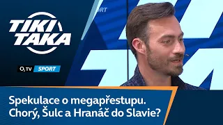 TIKI-TAKA: Spekulace o megapřestupu. Chorý, Šulc a Hranáč do Slavie?