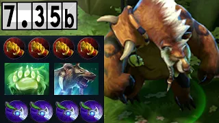 Lone Druid - Top 1 Hero Damage! [Full Match Gameplay Dota 2] 7.35b