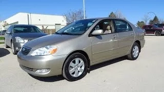 2006 Toyota Corolla LE Review, Start Up and Walkaround