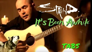 Staind It's Been Awhile Fingerstyle {Guitar}