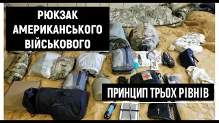 Рюкзак американського військового. 24 hours bag | Амуніція військових [PreparedAirman українською]