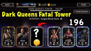 Dark Queen Fatal Tower 196 | Mortal Kombat Mobile