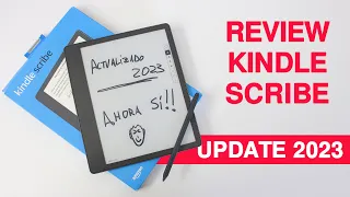 REVIEW Kindle Scribe 2023: Ahora SÍ!! ACTUALIZACIÓN del software y comparativa con Supernote!