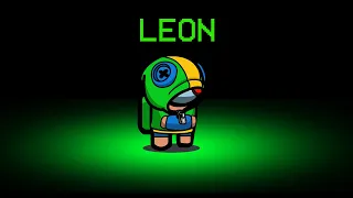 Leon Impostor role in Among us | Brawl Stars | Animation