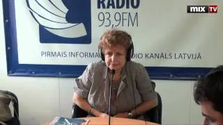 Mix TV: Татьяна Жданок в передаче "Прямая речь"