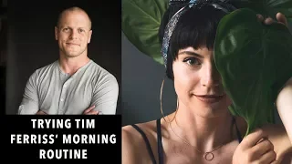 I tried Tim Ferriss' Morning Routine for 7 days | Sorelle Amore