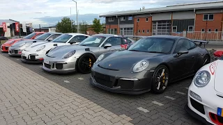 INSANE car park of KW Suspension test centre Nurburgring