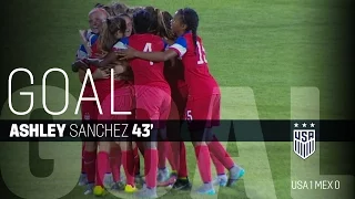 U-17 WNT vs. Mexico: Ashley Sanchez Goal - March 13, 2016