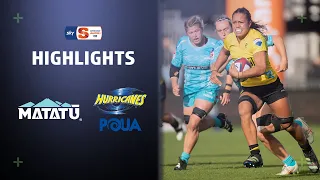 HIGHLIGHTS | Matatū v Hurricanes Poua | Round 5, 2024