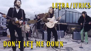 DON'T LET ME DOWN DE THE BEATLES (SUBTITULADA) LETRA ESPAÑOL / LYRICS