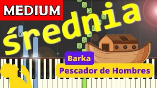 🎹 Barka - Piano Tutorial (średnia wersja) 🎹