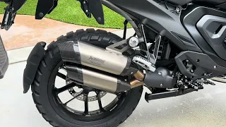 BMW R1300 GS | Akrapovic Double Barrel Exhaust With DB KILLER REMOVED!
