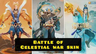 Mobile Legends VS Arena Of Valor VS Honor Of King / KOG - All Skin Celestial Themes Comparison 2022