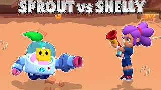 SPROUT vs SHELLY | 1vs1 | Brawl Stars | Olympics