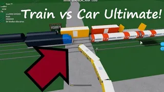 Roblox Train vs Car Ultimate!