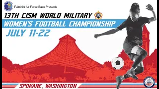 Germany vs. USA - 2022 CISM World Women's Football Championship