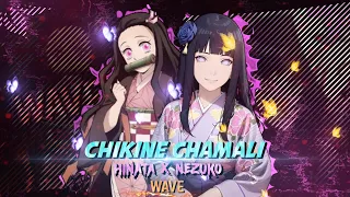 ~HINATA X NEZUKO~ "CHIKINE CHAMALI" 🥵🤧 [AMV EDIT] by wave #anime #animeedits #hinata