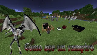 Como ser un vampiro en Minecraft - Vampirism MOD 1.18.2 - Review