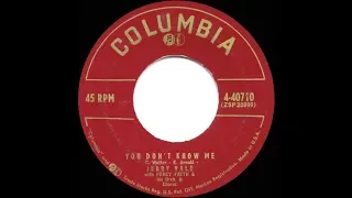 1956 HITS ARCHIVE: You Don’t Know Me - Jerry Vale