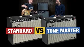 Fender ToneMaster VS Standard Deluxe Reverb Amp Battle