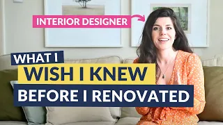 What I WISH knew before I started renovating