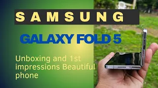 Samsung Galaxy Z Fold 5 Unboxing and Overview  ( Almost Perfect)