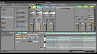 Recording clips in Ableton Live Session View