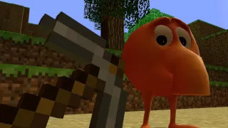 Q*bert in Minecraft