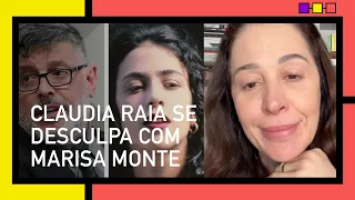 Claudia Raia publica stories se desculpando com Marisa Monte: 'Comentário inadequado'