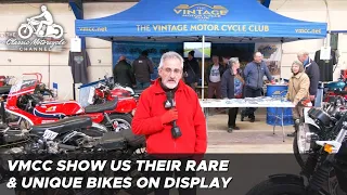 The Vintage Motor Cycle Club at The Bristol Classic MotorCycle Show 2022
