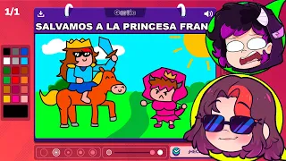 ¡DIBUJANDO los CUENTOS MAS VERGONZOSOS de LOS PANAS! 😂🎨GARTIC PHONE con FRANCISCOGAMES y RAMCORE