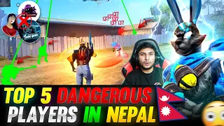 TOP 5 DANGEROUS PLAYERS IN NEPAL🇳🇵🔥 #2