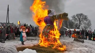 Damn with baking-2020. Burning Stuffed Carnival (Torzhok)