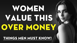 10 Things Women Love More Than Money | Stoicism - Stoic Legend