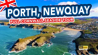 PORTH CORNWALL | Full tour of Porth Beach near Newquay in Cornwall