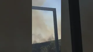 Incêndio na Costa da Caparica