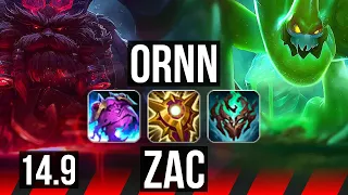 ORNN vs ZAC (TOP) | 4/1/13, 1100+ games | KR Master | 14.9